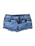 Democracy Blue Denim Shorts Size 7 - photo 1