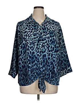 Belle By Kim Gravel 3/4 Sleeve Blouse (view 1)