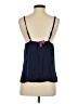 Adore Me 100% Polyester Blue Sleeveless Top Size S - photo 2