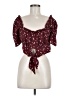 Cotton Candy LA 100% Polyester Burgundy Tank Top Size M - photo 1