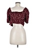 Cotton Candy LA 100% Polyester Burgundy Tank Top Size M - photo 2