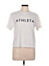 Athleta White Active T-Shirt Size M - photo 1