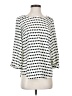 Brixon Ivy 100% Polyester Polka Dots Ivory 3/4 Sleeve Blouse Size S - photo 1