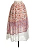 LAIA 100% Polyester Paisley Pink Casual Skirt Size S - photo 2