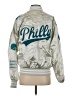 Assorted Brands 100% Nylon Metallic Silver Jacket Size S - photo 2