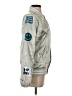 Assorted Brands 100% Nylon Metallic Silver Jacket Size S - photo 4