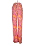 Unbranded 100% Polyester Print Pink Casual Pants Size S - photo 1