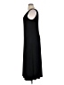 Connected Apparel Solid Black Casual Dress Size 14 - photo 5
