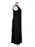 Connected Apparel Solid Black Casual Dress Size 14 - photo 4