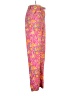 Unbranded 100% Polyester Print Pink Casual Pants Size S - photo 4