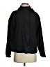 Lou & Grey 100% Polyester Solid Black Windbreaker Size XS - photo 1