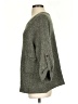 She + Sky Metallic Green Pullover Sweater Size S - photo 5