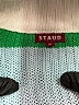 STAUD Color Block Green Sweater Vest Size M - photo 7