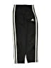 Adidas 100% Polyester Black Track Pants Size 5 - photo 1