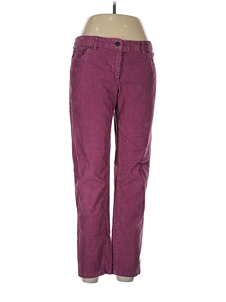 Pre-owned Lands' End Casual Pants In Purple