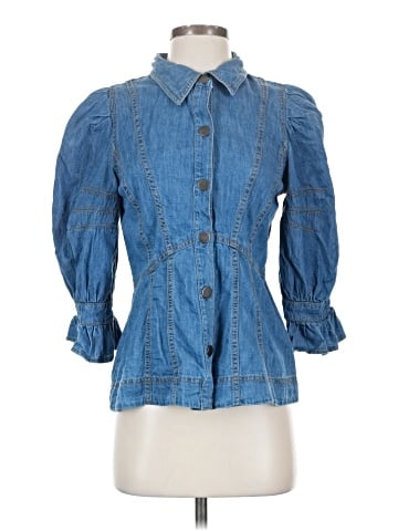 Anthropologie Denim Jacket (view 1)