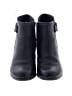Clarks 100% Leather Black Ankle Boots Size 9 1/2 - photo 2