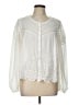LoveShackFancy 100% Viscose Ivory Long Sleeve Blouse Size L - photo 1