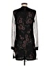 Bebop 100% Polyester Floral Black Cocktail Dress Size M - photo 2