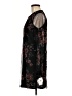 Bebop 100% Polyester Floral Black Cocktail Dress Size M - photo 5