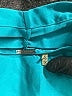 Elie Tahari 100% Silk Teal Blouse Size S - photo 7