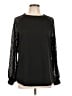 Unbranded Black Long Sleeve Blouse Size L - photo 1