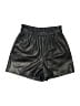 The Drop 100% Polyurethane Metallic Black Athletic Shorts Size M - photo 1
