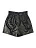 The Drop 100% Polyurethane Metallic Black Athletic Shorts Size M - photo 2