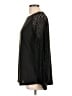 Unbranded Black Long Sleeve Blouse Size L - photo 5