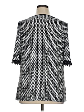 Susan Graver 3/4 Sleeve Blouse (view 2)