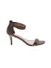 Style&Co 100% Leather Gray Sandals Size 8 1/2 - photo 1