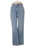 We the Free Hearts Blue Jeans Size 26 waist - photo 1