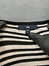 Gap Stripes Black Pullover Sweater Size M - photo 7