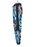 Bebe Print Blue Casual Pants Size XS - photo 5