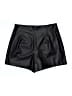 Zara Metallic Black Shorts Size L - photo 2