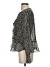 Ann Taylor LOFT Black Long Sleeve Blouse Size S - photo 5