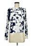Central Park West Tie-dye Blue Pullover Sweater Size M - photo 1
