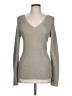 Lauren by Ralph Lauren Silver Pullover Sweater Size L - photo 1