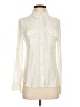 Calvin Klein Ivory Long Sleeve Button-Down Shirt Size XS - photo 1
