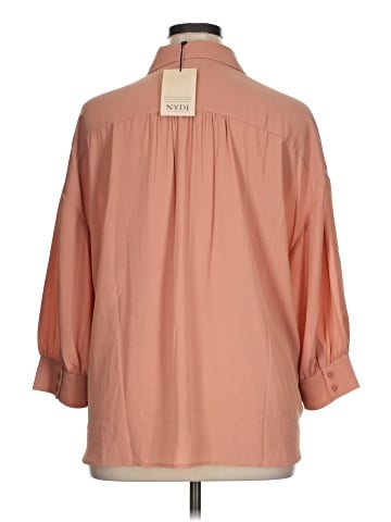 NYDJ 3/4 Sleeve Button-Down Shirt (view 2)