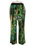 Simonton Says Print Green Casual Pants Size L - photo 2