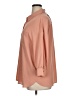 NYDJ 100% Recycled Polyester Orange 3/4 Sleeve Button-Down Shirt Size XL - photo 5