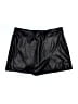 Altar'd State 100% Polyurethane Metallic Black Shorts Size L - photo 1