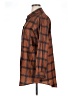 Unbranded 100% Polyester Plaid Brown 3/4 Sleeve Blouse Size XL - photo 5