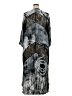 Weekend Suzanne Betro Tie-dye Gray Kimono Size 4X - photo 2