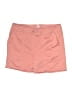 Daisy Fuentes 100% Polyester Solid Pink Shorts Size S - photo 1