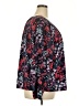 D&Co. Floral Black Long Sleeve Blouse Size 2X - photo 4