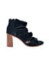 M4D3 100% Leather Blue Sandals Size 11 - photo 1