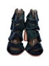 M4D3 100% Leather Blue Sandals Size 11 - photo 2
