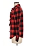 Passport 100% Polyester Plaid Red Long Sleeve Blouse Size M - photo 5